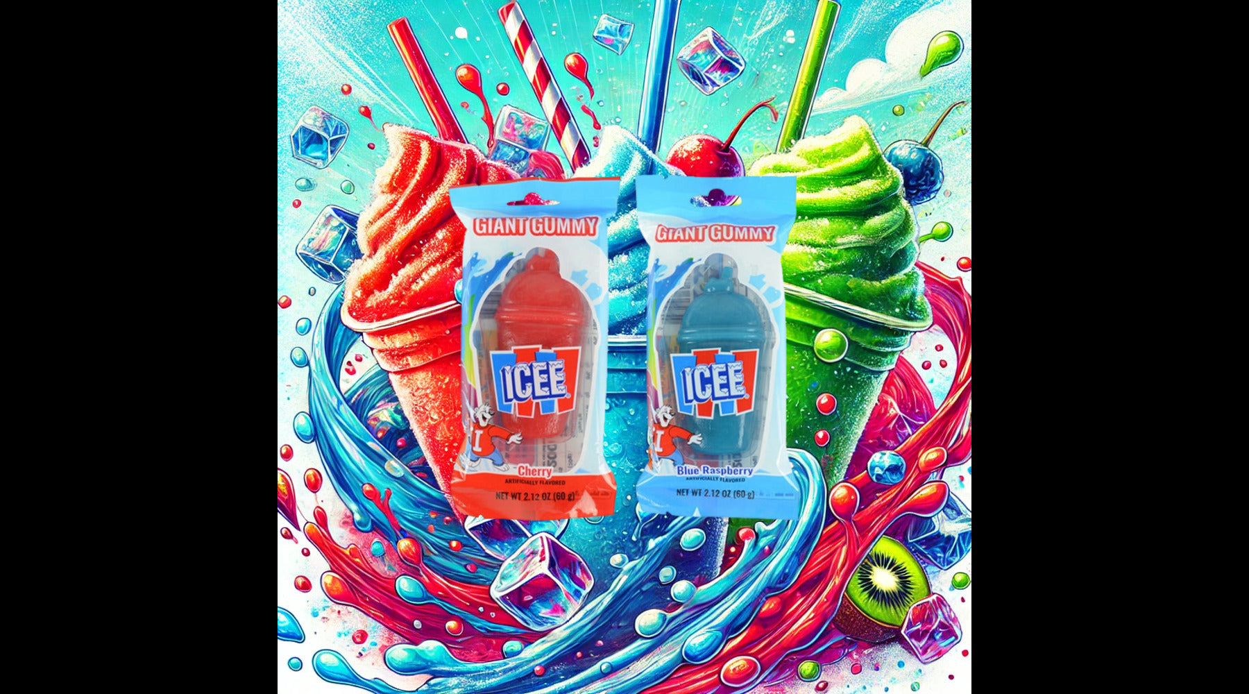 ICEE Giant Gummy – Nostalgic Treat at YEG Exotic | Edmonton Candy