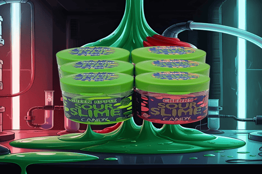 Discover the Tart Delight of Sour Slime Candy at YEG Exotic
