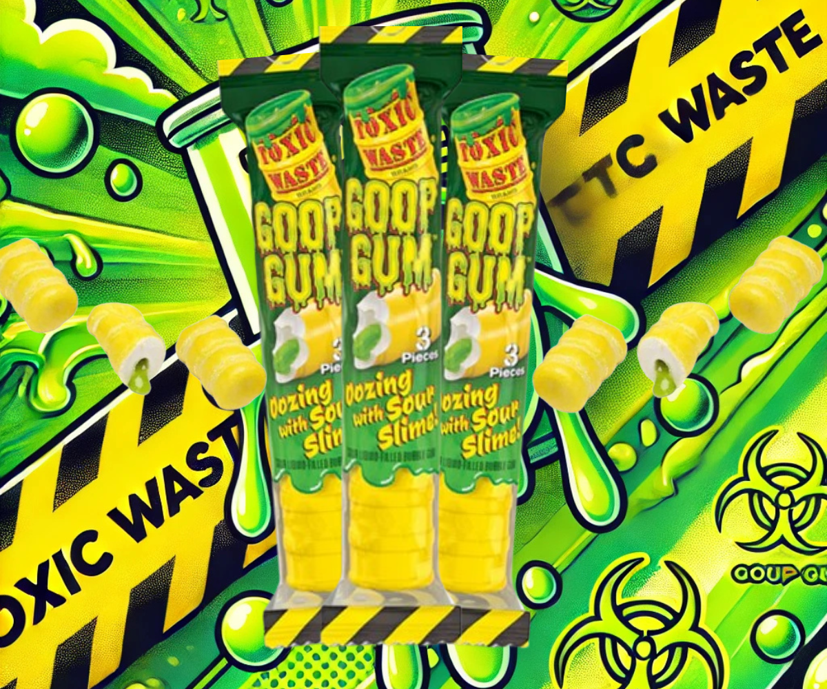 Toxic Waste Goop Gum: The Ultimate Sour Gum!