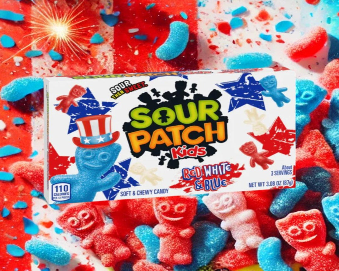 Sour Patch Kids Red, White, & Blue – A Festive Twist on a Classic Treat at YEG Exotic!