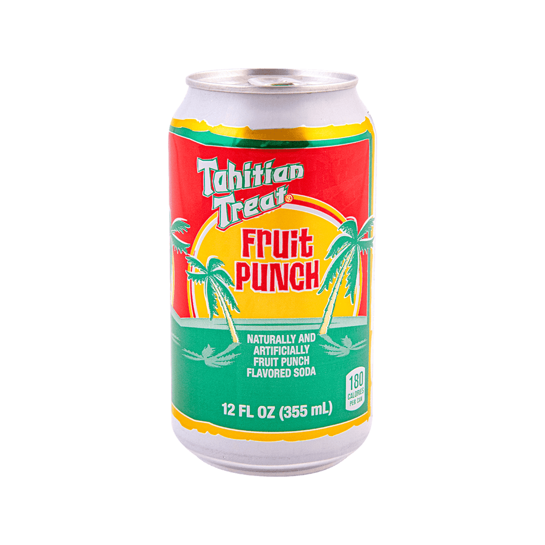 Indulge in the Tropical Paradise with Tahitian Treat Fruit Punch Soda