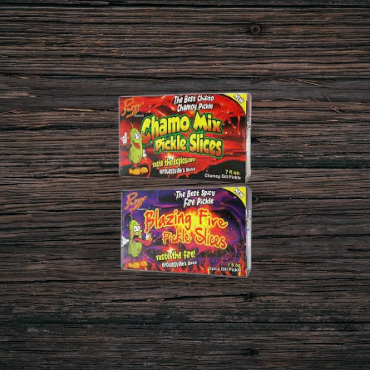 Parga Blazing Fire Pickle Slices and Parga Chamo Mix Pickle Slices: The Ultimate Snack Duo