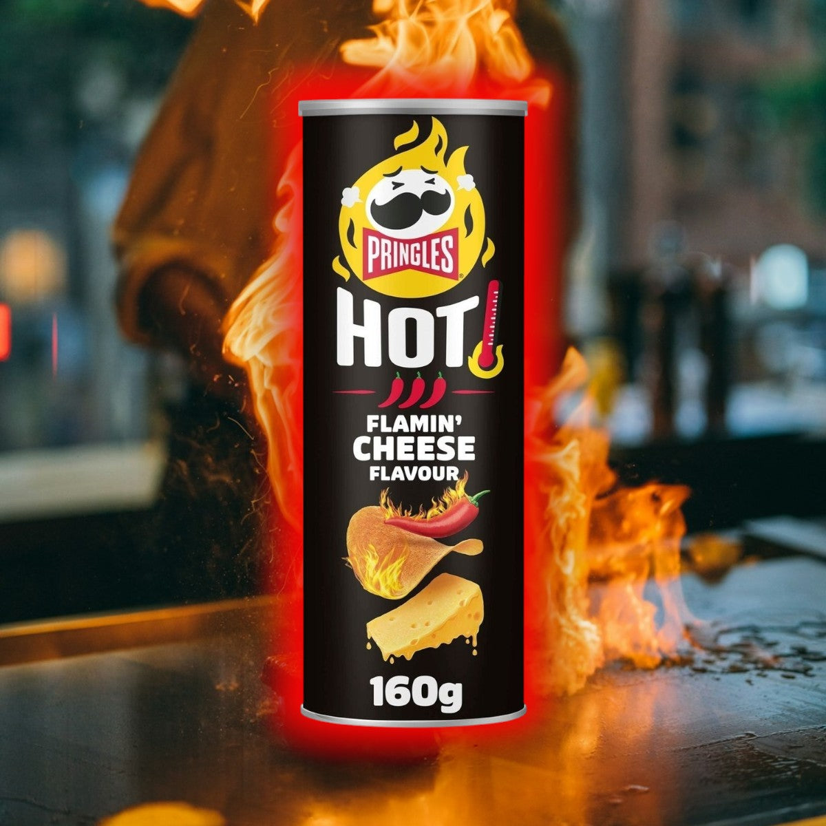 Feel the Heat: Pringles Hot Flamin’ Cheese Has Landed at YEG Exotic