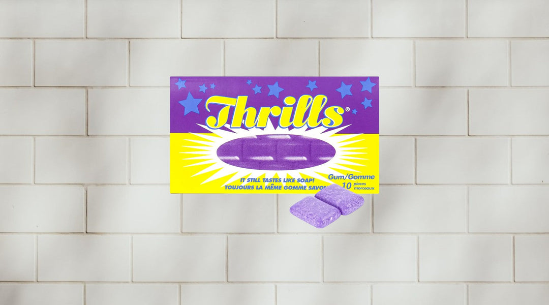 Thrills Gum: The Iconic Soap-Flavoured Canadian Classic at YEG Exotic Edmonton
