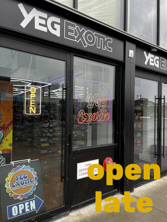 Still Up? YEG Exotic Is Open Late on Fridays & Saturdays!