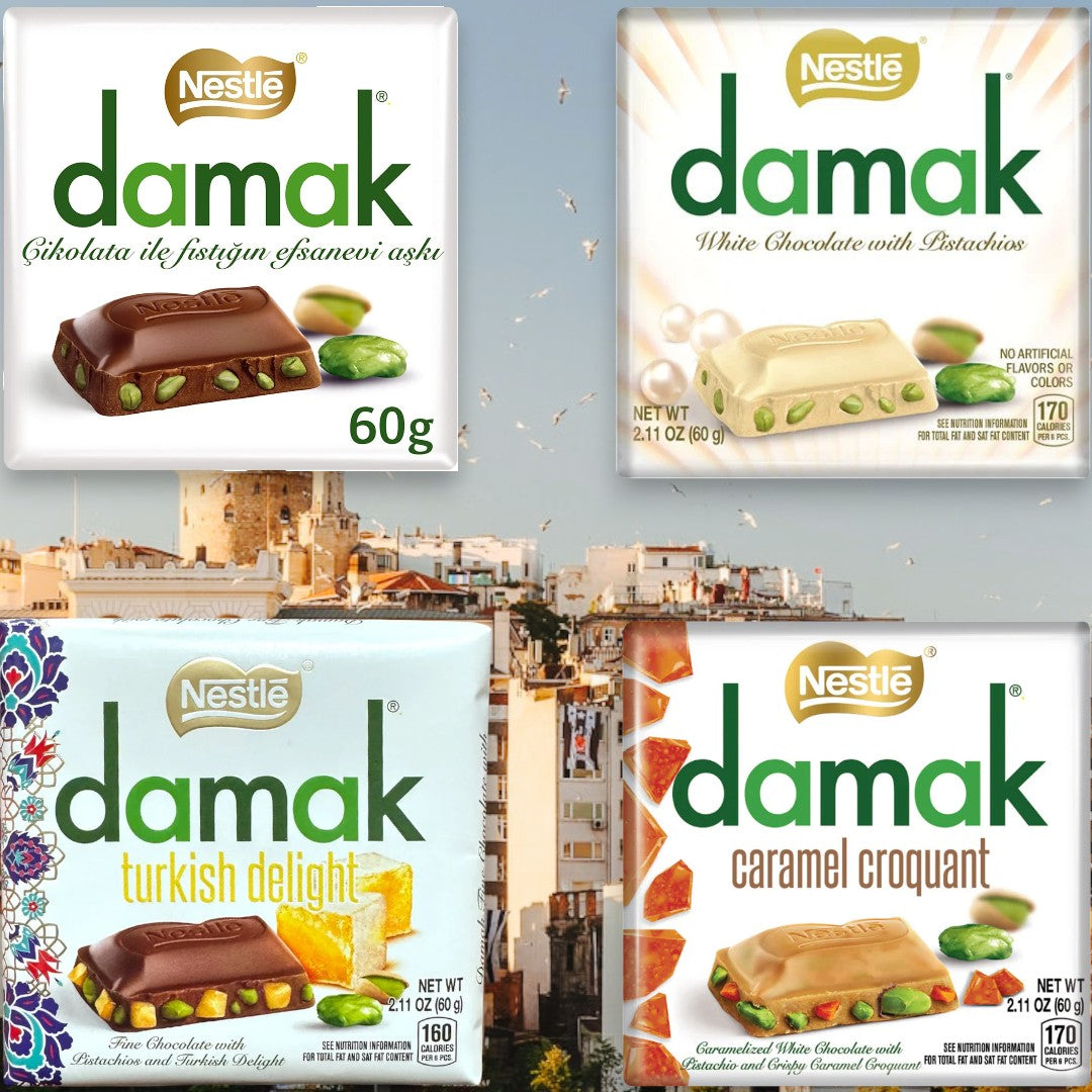 🍫 Discover Damak Chocolate Bars — Four Irresistible Flavours at YEG Exotic