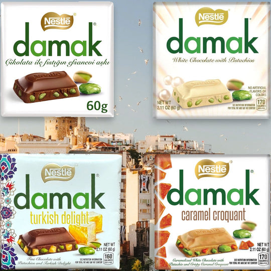 🍫 Discover Damak Chocolate Bars — Four Irresistible Flavours at YEG Exotic