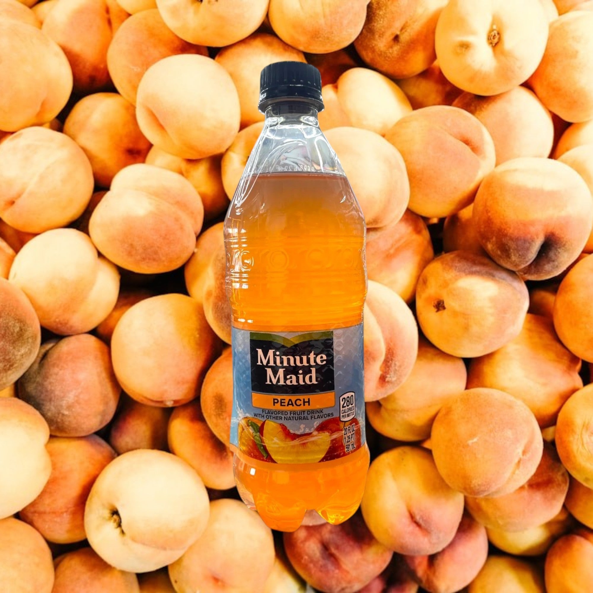 Minute Maid Peach 591ml Now at YEG Exotic – A Refreshing Hidden Gem