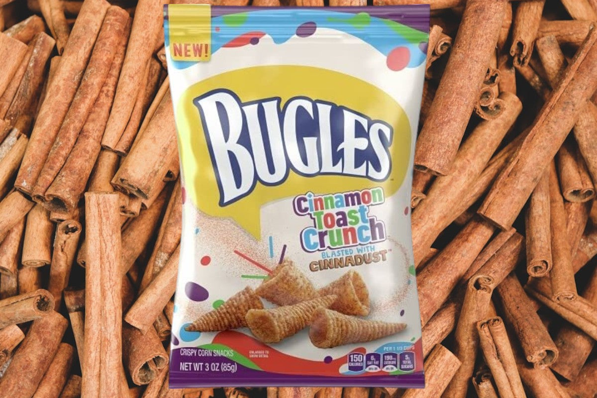 Cinnamon Toast Crunch Bugles | YEG Exotic Edmonton Candy & Pop