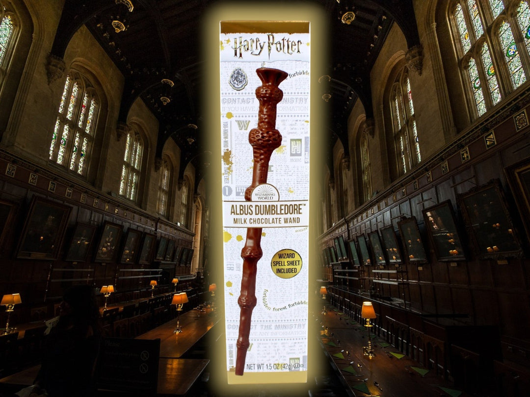 Albus Dumbledore™ Chocolate Wand by Jelly Belly — Enchanting Treat at YEG Exotic!
