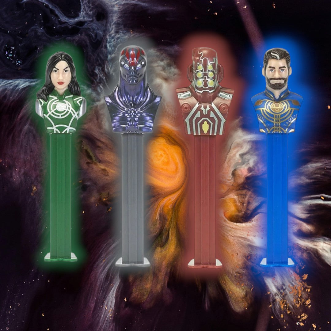 PEZ Marvel™ Eternals Blister Pack — Galactic Candy Dispensers at YEG Exotic!
