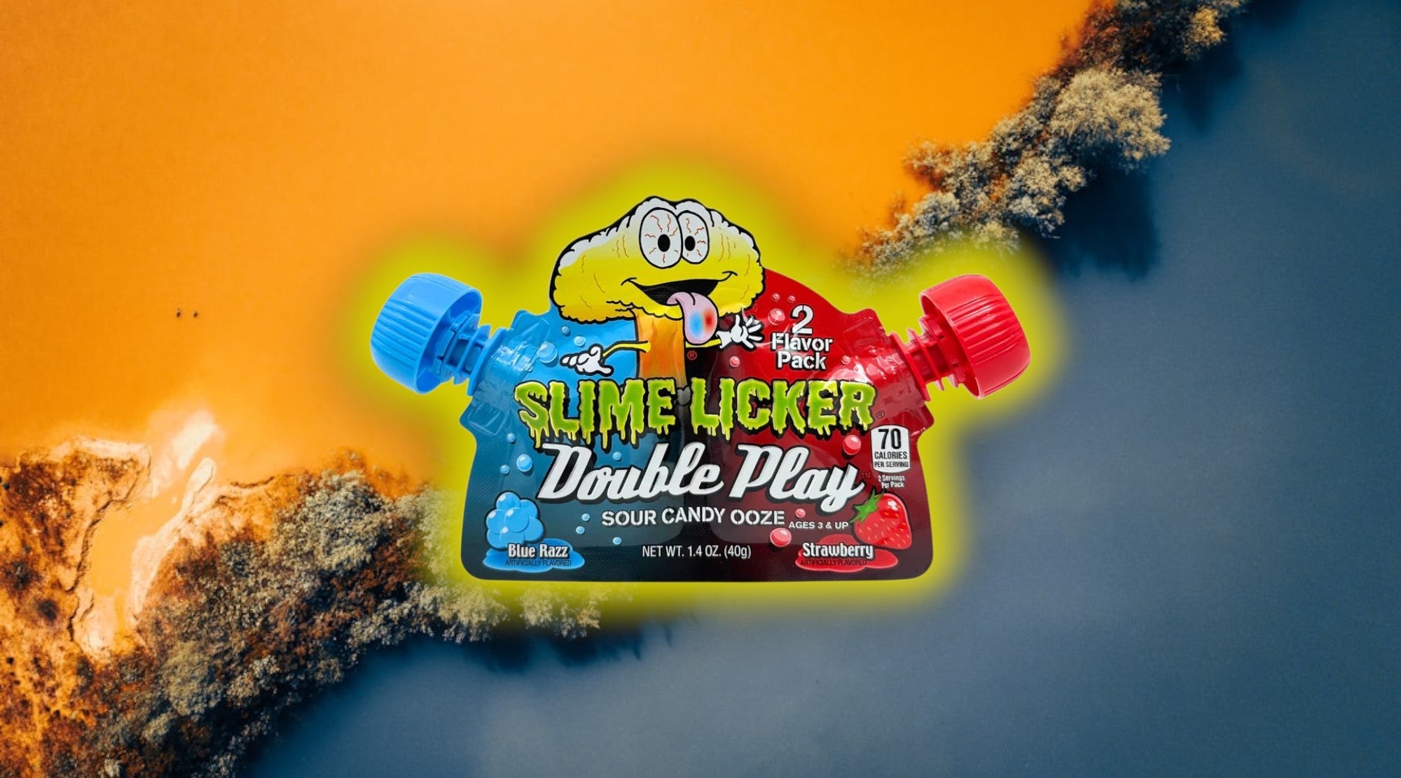 Slime Licker Double Play – Blue Razz & Strawberry: Twice the Sour, Double the Fun at YEG Exotic