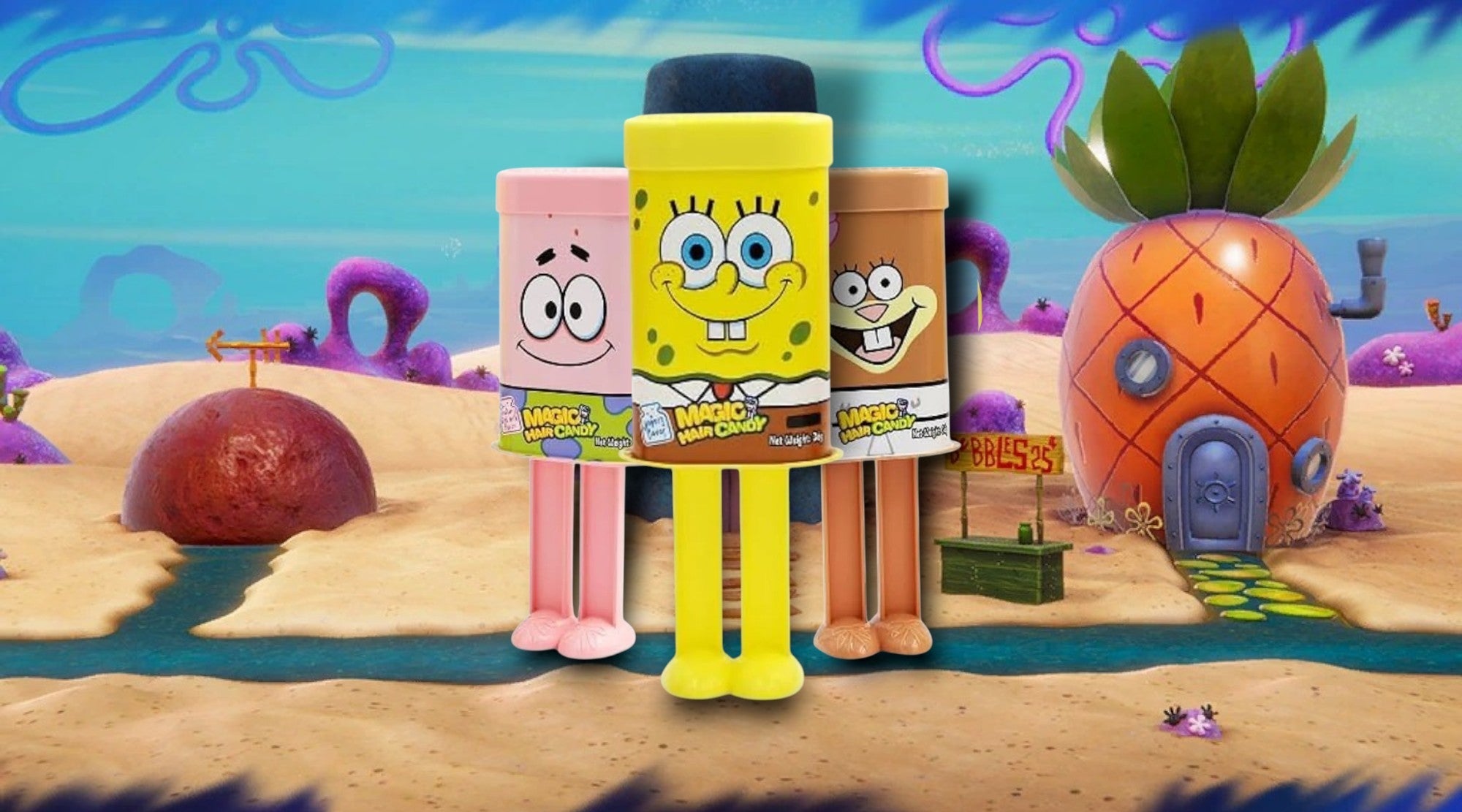 SpongeBob Magic Hair Candy – K-Pop Fun from Korea at YEG Exotic Edmonton!