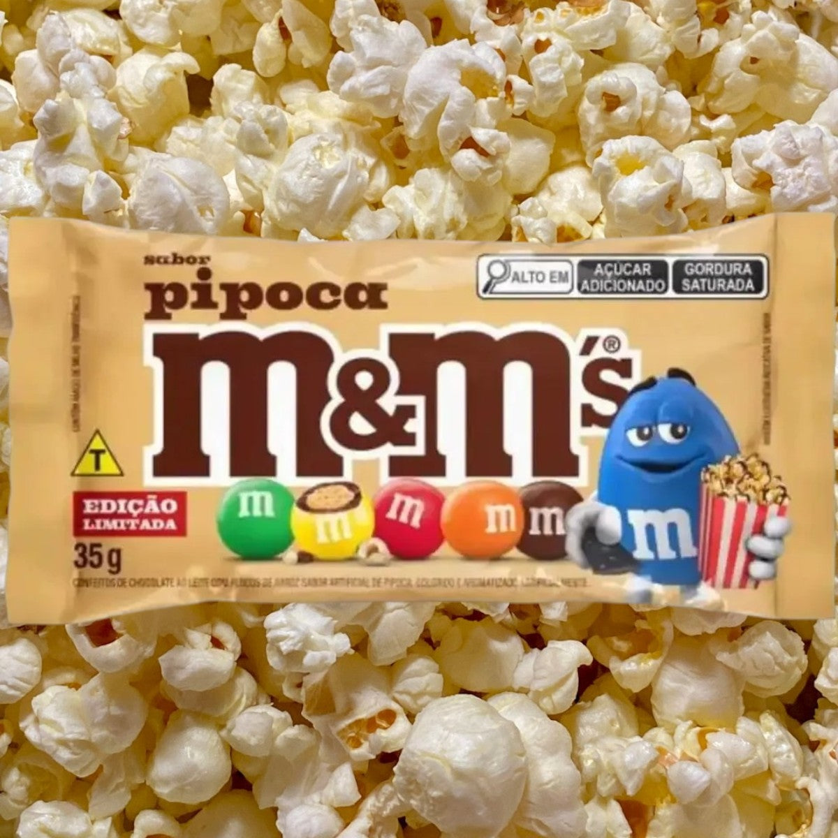 M&M’s Sabor Pipoca (Popcorn) – Sweet & Salty Candy at YEG Exotic