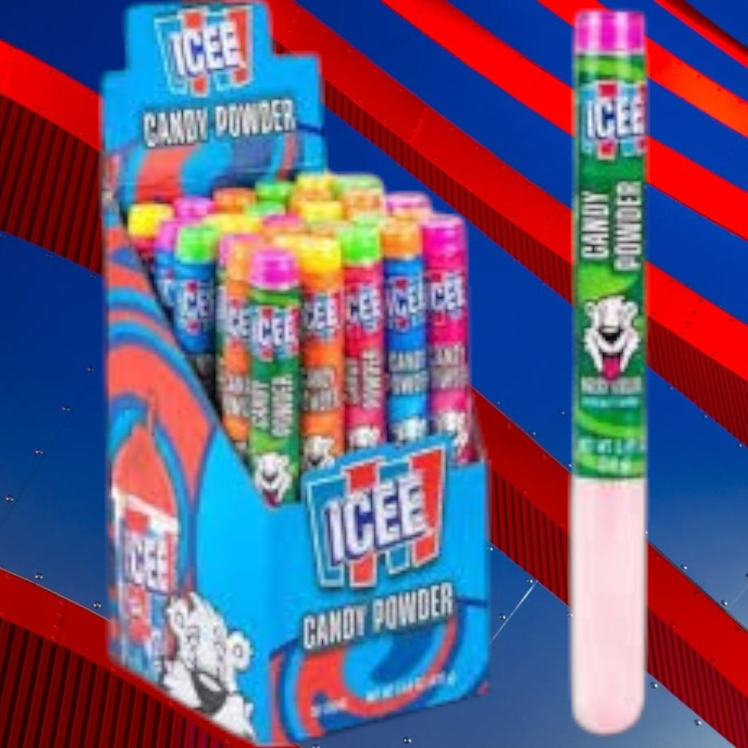 Icee Candy Powder Tube – Sweet Nostalgic Fun at YEG Exotic