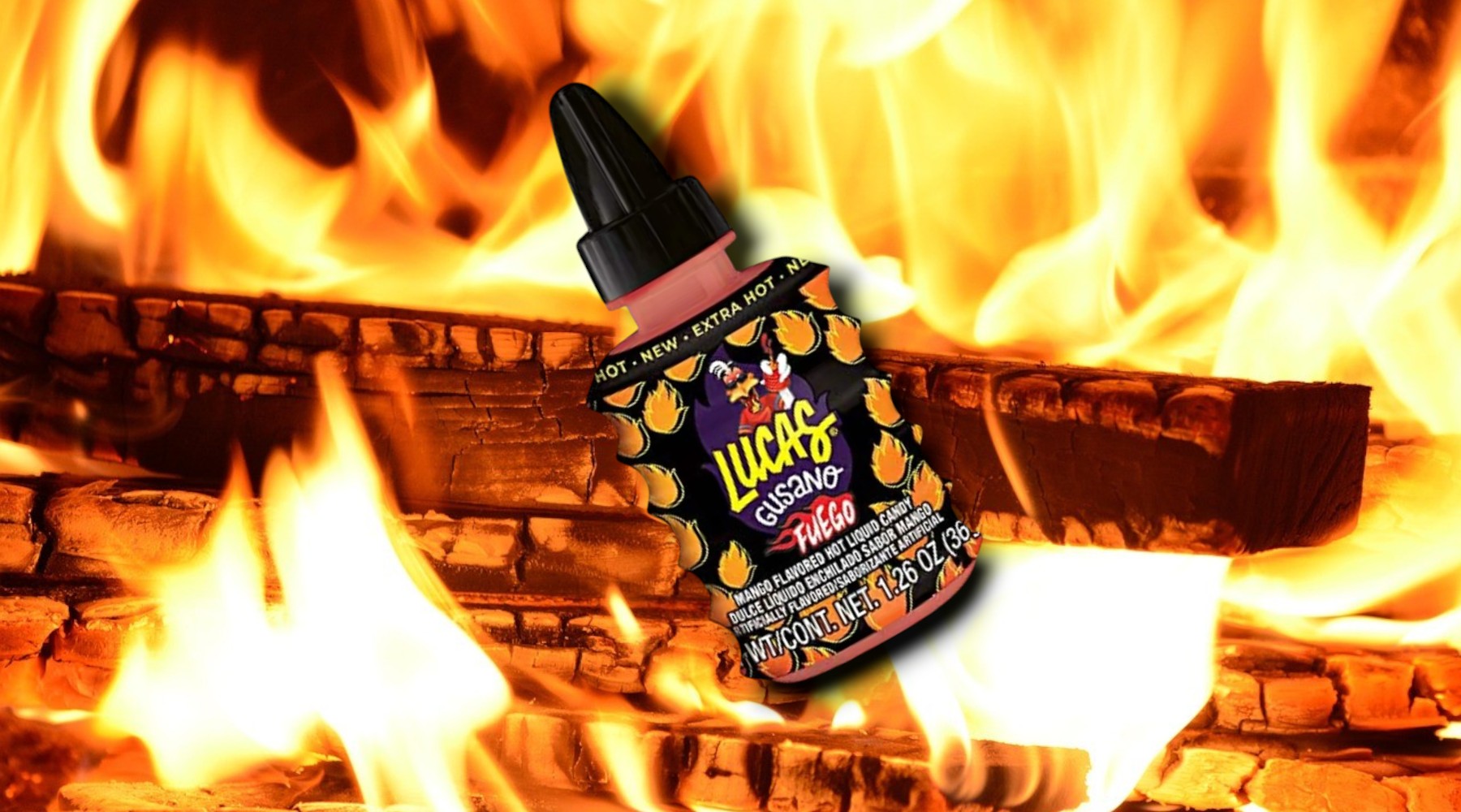 Lucas Gusano Fuego Spicy – Mexico’s Bold and Fiery Treat