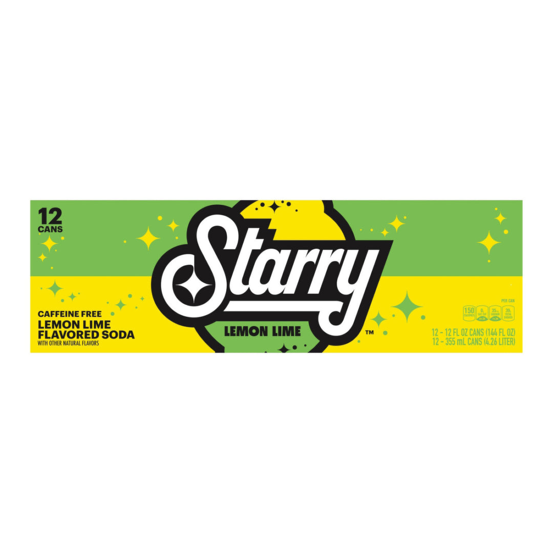 Starry Lemon Lime 12 Pack