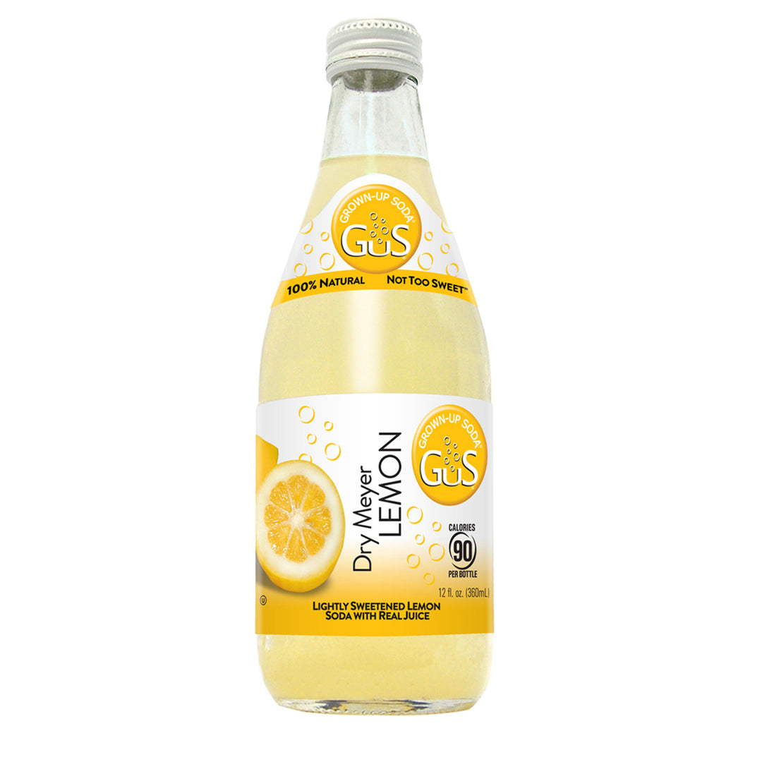 GuS Dry Meyer Lemon Soda