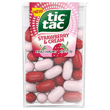 Tic Tac Strawberries & Cream