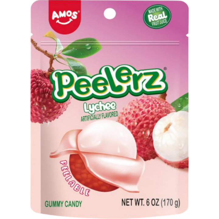 Amos Peelerz Gummy Sour Lemon Peg Bag 6oz (Copy)