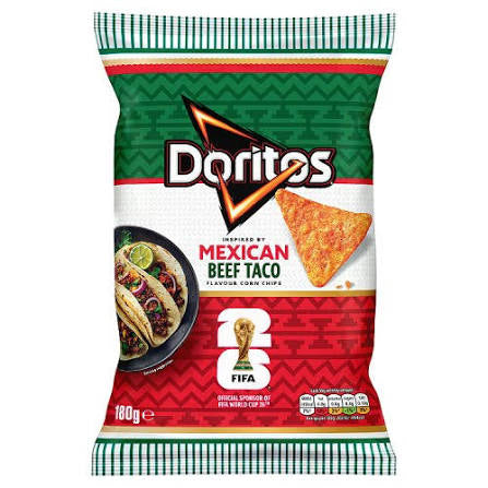 Doritos Mexican beef taco