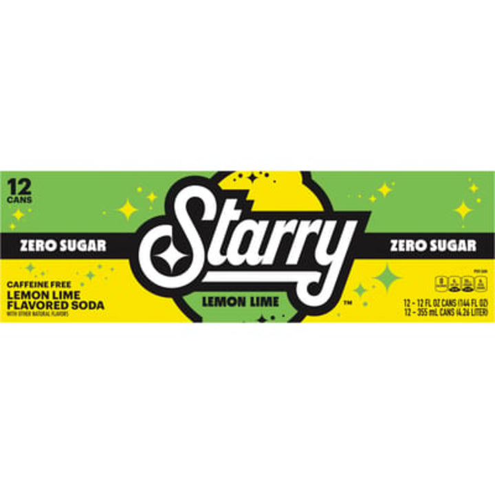 Starry Lemon Lime 12 Pack