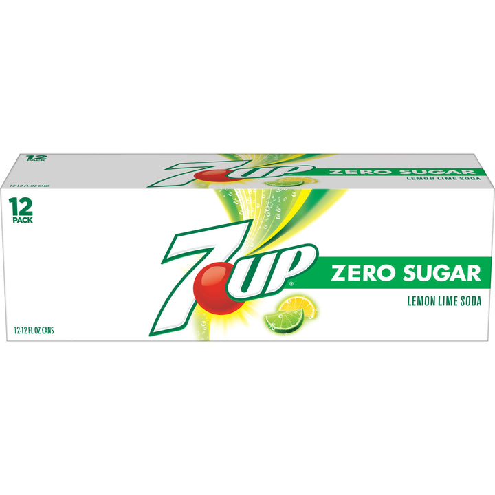 7UP Lemon Lime Zero Sugar 12 Pack