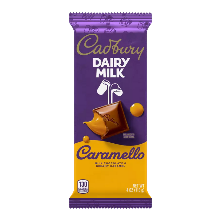 Cadbury Caramello Milk Chocolate & Creamy Caramel