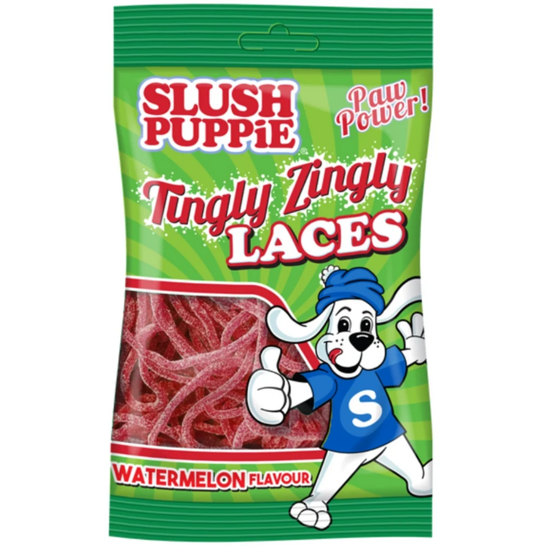 Slush Puppie Tingly Zingly Laces Watermelon