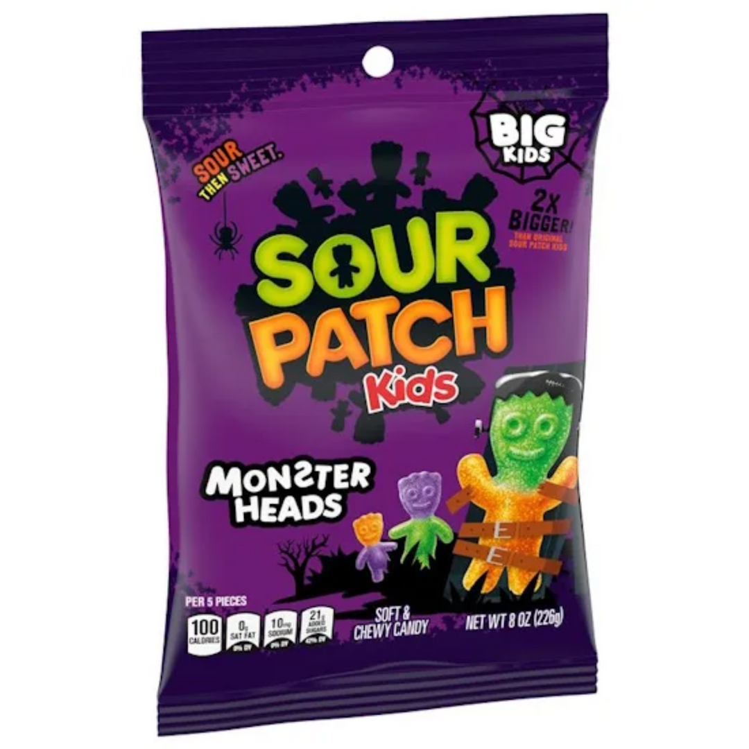Sour Patch Kids Monster Heads