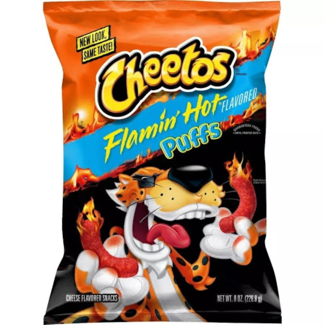 Cheetos Flamin Hot Puffs
