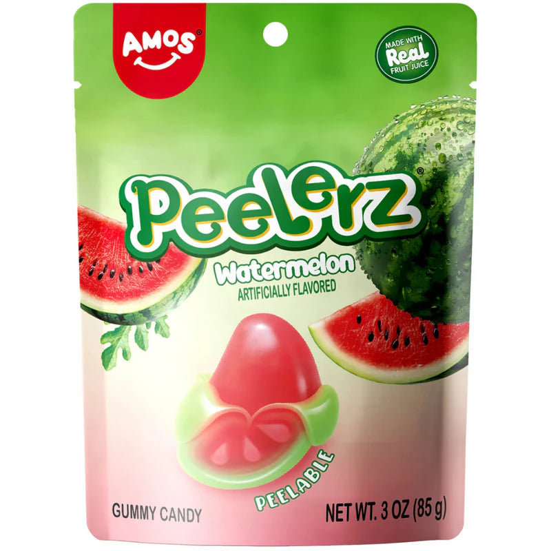 Amos Peelerz Gummy Sour Lemon Peg Bag 6oz (Copy)