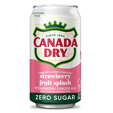 Canada Dry - Strawberry Fruit Splash