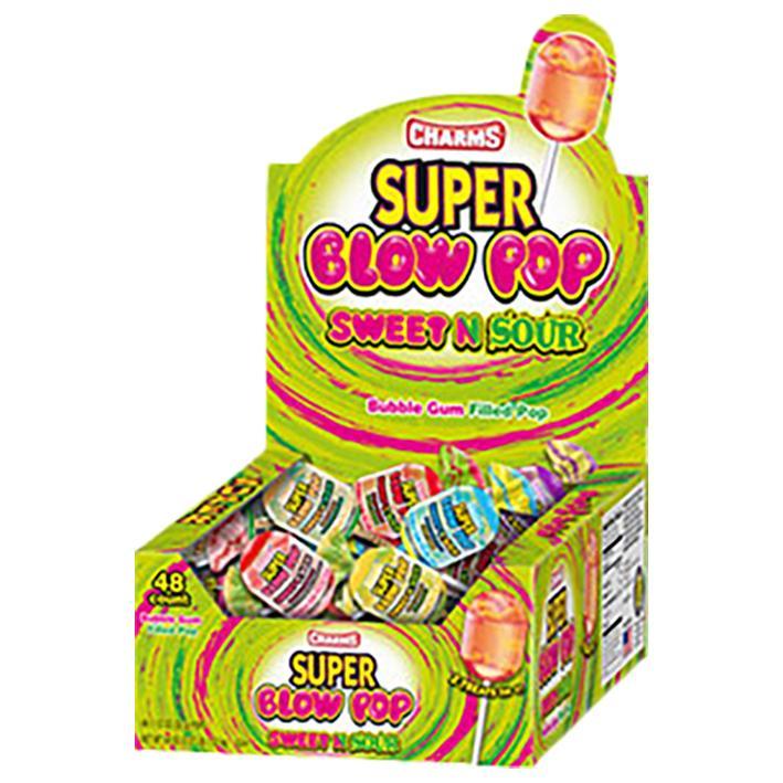 Charms Super Blow Pop Sweet And Sour