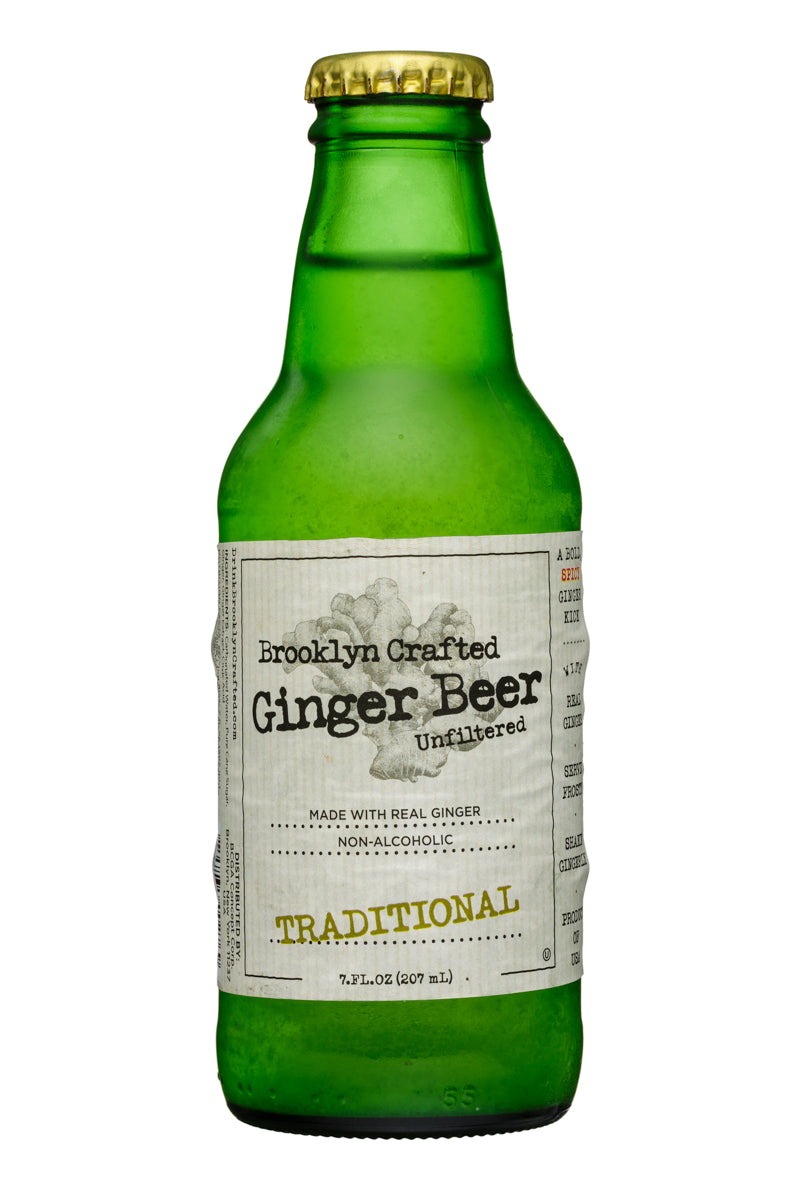 Brooklyn crafted Earl Grey ginger beer