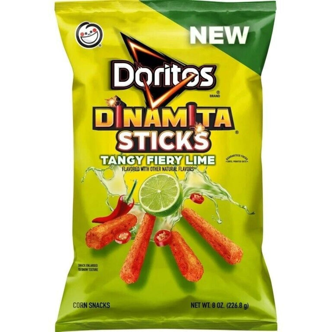 Doritos Dinamita Sticks Tangy Fiery Lime 255.1g