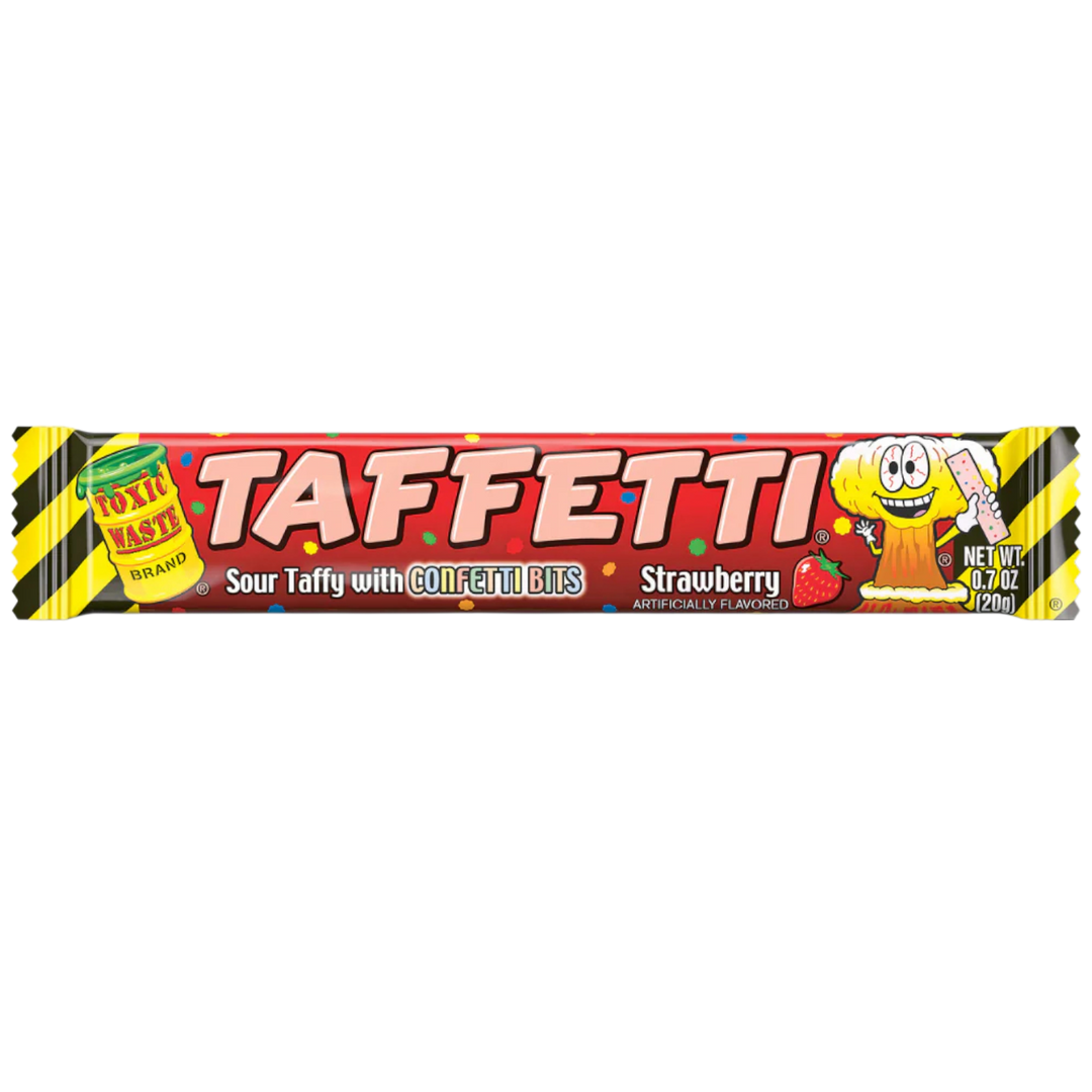 Taffetti Sour Taffy with Confetti Bits- Green Apple