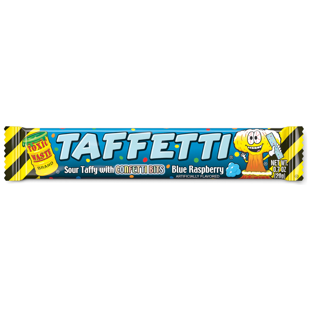 Taffetti Sour Taffy with Confetti Bits- Green Apple