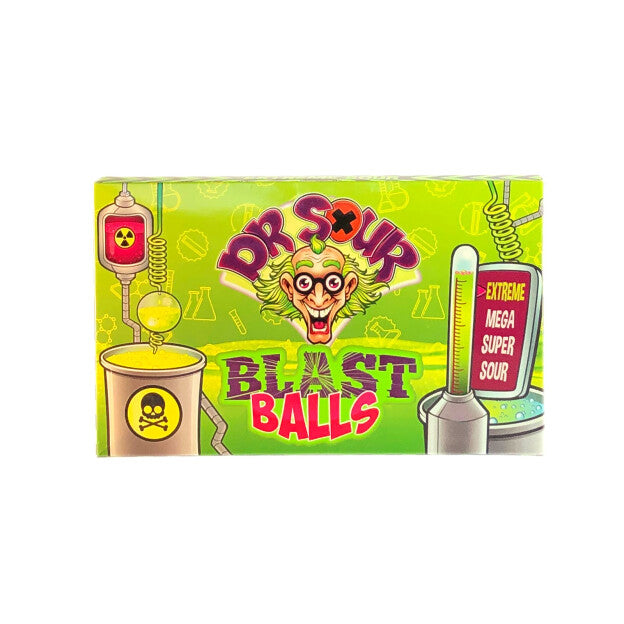 Dr Sour Blast Balls Candy Theatre Box 90g