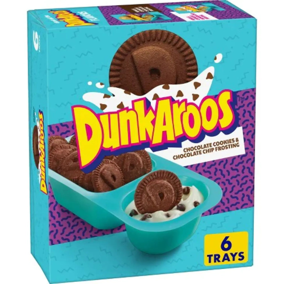 DunkARoos Chocolate Cookies and Chocolate Chip Frosting