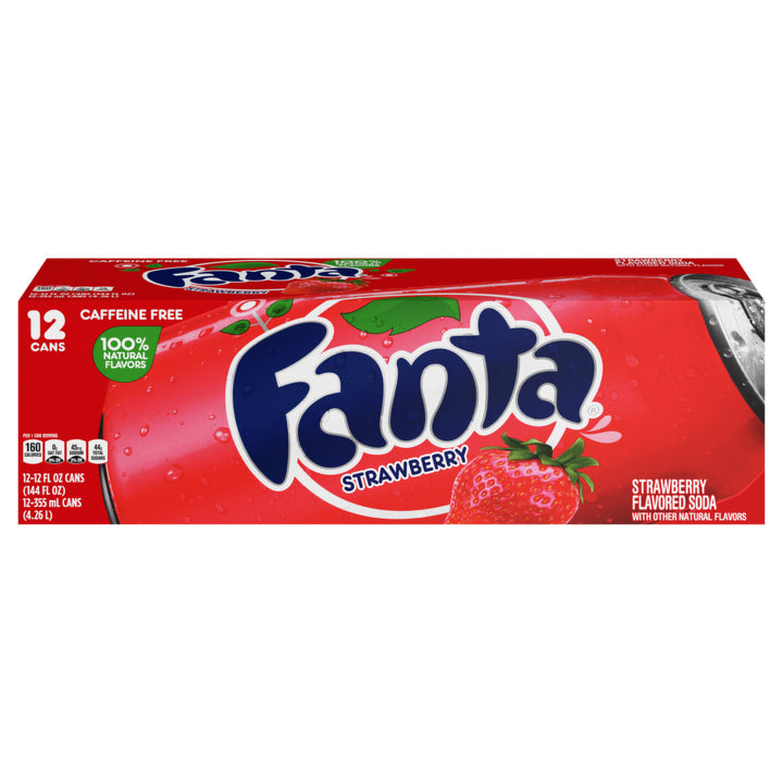 Fanta - Strawberry 12 Pack