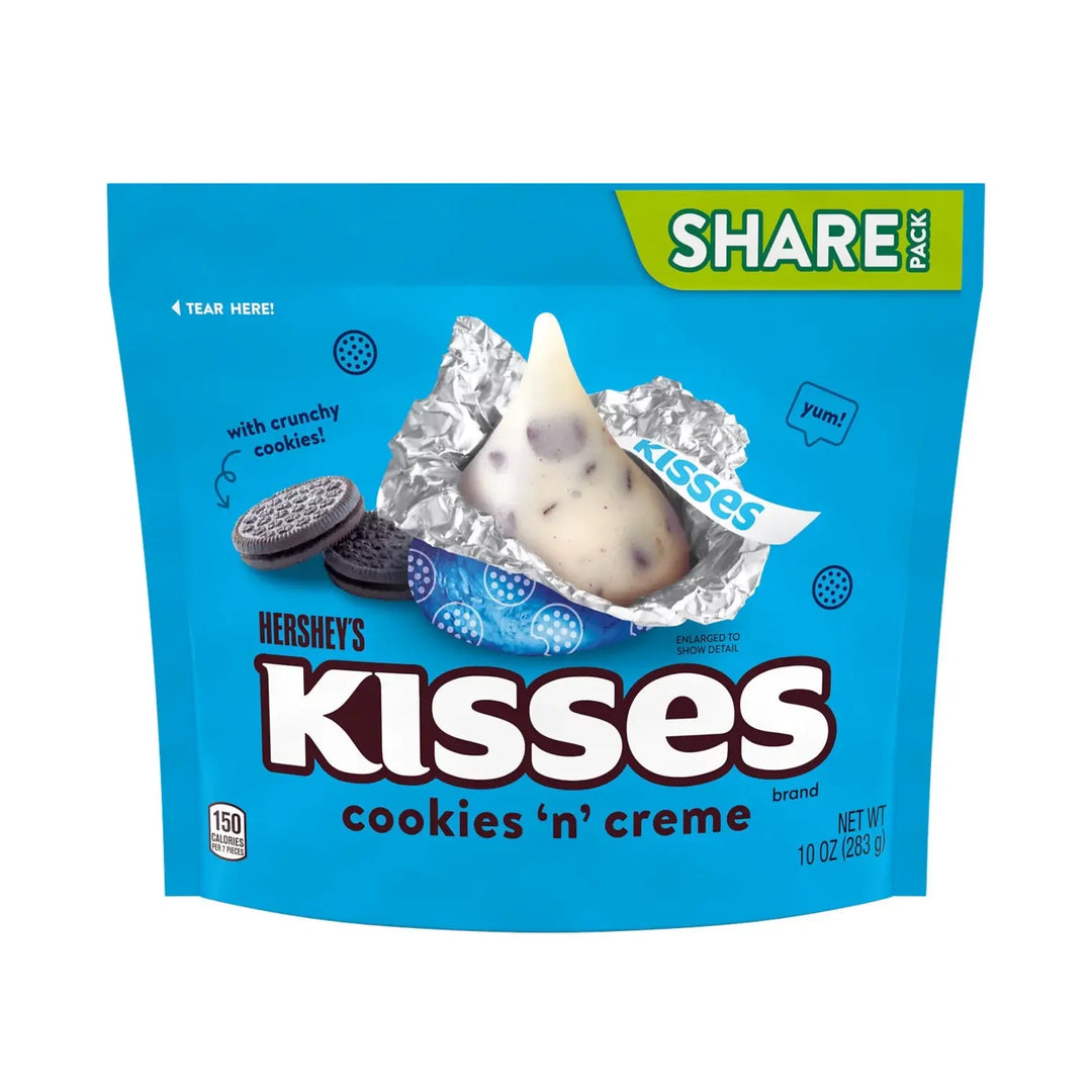 Hershey's Kisses Cookies 'N' Creme 10 Oz Pouch