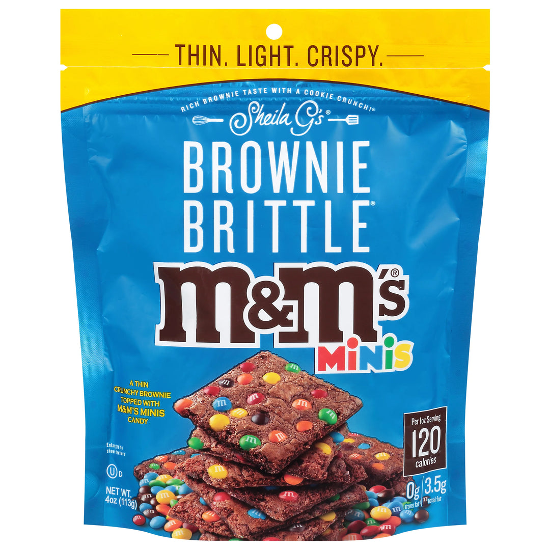 Sheila G M&M's Brownie Brittle