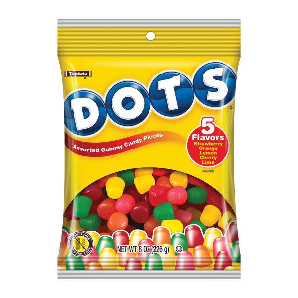 Dots 5 Flavour Peg Bag