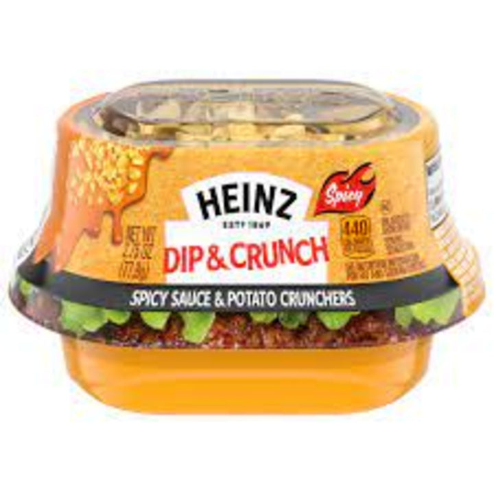 Heinz Dip & Crunch Spicy Sauce and Potato Cruncher