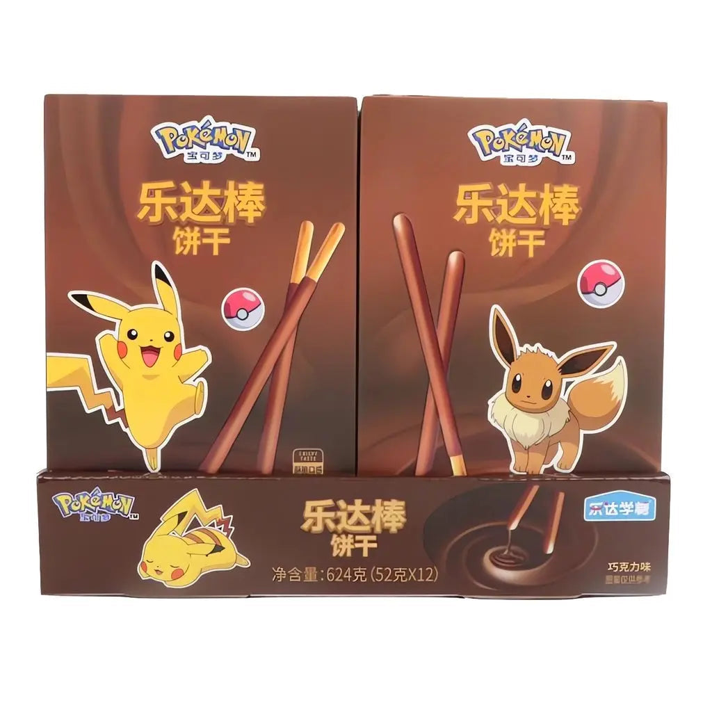 Pokémon Sticks Chocolate Cookies  52g