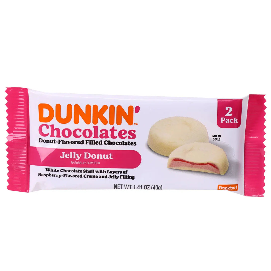 Dunkin’ choc jelly donut 2pack