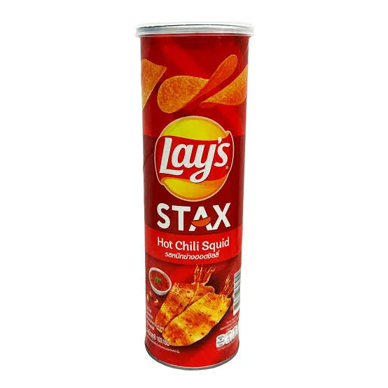 Lay’s Stax Hot Chili Squid