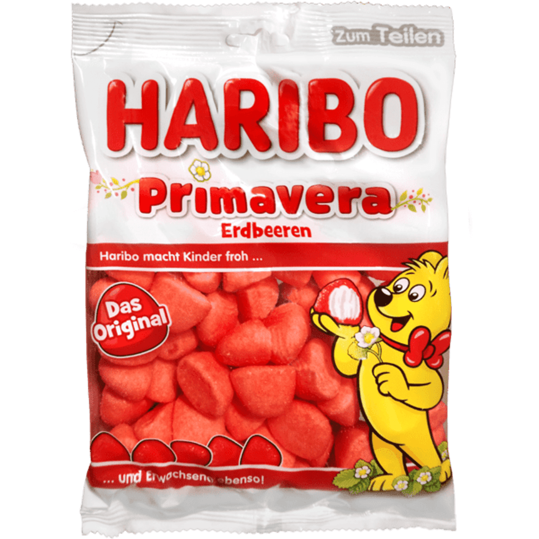 Haribo - Spring Strawberries 100g (Austria)