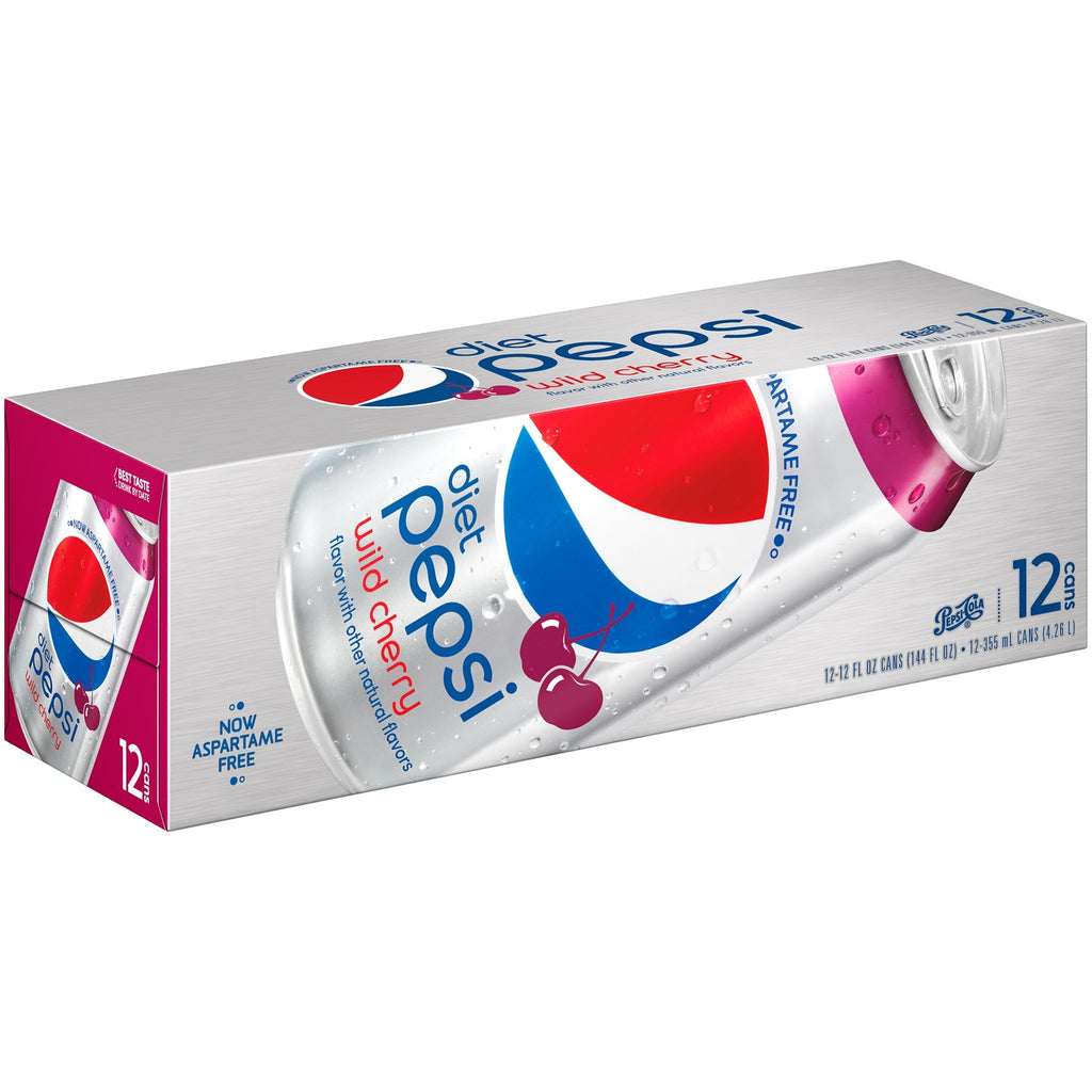 Pepsi - Diet Wild Cherry 12 Pack – YEG EXOTIC